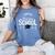 I Survived Nursing School Graduation RN Nurse T Shirt Women's Comfort Colors T-Shirt Blue Jean