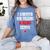 I Survived Her Passing Nursing School Graduation Women's Comfort Colors T-Shirt Blue Jean