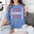 Swimming Senior Night Swimming Senior 2025 Graduation 40 Women's Comfort Colors T-Shirt Blue Jean