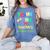 Thank You Teacher Appreciation Graduation Men Women Kids Women's Comfort Colors T-Shirt Blue Jean