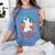 Trust Me I'Ve Got A Human Services Degree College Graduation Women's Comfort Colors T-Shirt Blue Jean