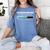 Veterinarian Progress Vet Graduation DVM Women's Comfort Colors T-Shirt Blue Jean