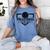 Volleyball Senior Night Volleyball Senior 2025 Graduation 30 Women's Comfort Colors T-Shirt Blue Jean