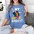My Wife Did It Graduation Congratulation Graduate You Did It Women's Comfort Colors T-Shirt Blue Jean
