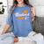 Women's Master Graduation 2026 Mastered It Master's Degree Women's Comfort Colors T-Shirt Blue Jean