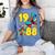 1988 Retro Raised In The 80s Old School Nostalgia Vibes Women's Comfort Colors T-Shirt Chalky Mint 1988 Retro Raised In The 80s Old School Nostalgia Vibes Women's Comfort Colors T-Shirt Chalky Mint