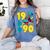 1990 Retro Raised In The 90s Old School Nostalgia Vibes Women's Comfort Colors T-Shirt Chalky Mint 1990 Retro Raised In The 90s Old School Nostalgia Vibes Women's Comfort Colors T-Shirt Chalky Mint