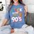 90's Nineties Nostalgia Costume Party Back To The 90s Women's Comfort Colors T-Shirt Chalky Mint