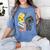 90s Retro Cassette And Walkman Nostalgia Graphic Tee Women's Comfort Colors T-Shirt Chalky Mint