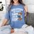 Abibliophobia Dog Book Lover Library Women's Comfort Colors T-Shirt Chalky Mint