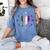 Ace Pride Book With Stars Moons And Magic Hand Women's Comfort Colors T-Shirt Chalky Mint