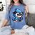Adorable Book Lover Blue Jay With Reading Glasses Cute Raglan Baseball Tee Women's Comfort Colors T-Shirt Chalky Mint