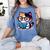 Adorable Book Lover Calico Cat With Reading Glasses Cute For Men Women Kids Women's Comfort Colors T-Shirt Chalky Mint