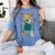 Alice In Wonderland Book Lover Lewis Carroll Rabbit Women's Comfort Colors T-Shirt Chalky Mint