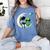 Astronaut Reading Book To Alien Shirt Moon Space Lover Kids Women's Comfort Colors T-Shirt Chalky Mint Astronaut Reading Book To Alien Shirt Moon Space Lover Kids Women's Comfort Colors T-Shirt Chalky Mint