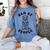 Bad At People Ferret Introvert Saying Slogan Women's Comfort Colors T-Shirt Chalky Mint