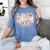 Barely Tolerable Book Floral Bookworm Lover Bookish Premium Women's Comfort Colors T-Shirt Chalky Mint