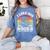 I LIKE BIG BOOKS AND I CANNOT LIE Book Lover Print Women's Comfort Colors T-Shirt Chalky Mint