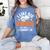 I Like Big Books I Cannot Lie School Librarian Book Lover Women's Comfort Colors T-Shirt Chalky Mint
