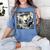 Bigfoot With Alien Reading A Book Bigfoot And UFO Women's Comfort Colors T-Shirt Chalky Mint Bigfoot With Alien Reading A Book Bigfoot And UFO Women's Comfort Colors T-Shirt Chalky Mint