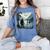 Bigfoot Sasquatch & Loch Ness Monster Introvert Bruh Women's Comfort Colors T-Shirt Chalky Mint