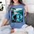 Bigfoot Sasquatch Loch Ness Monster Introvert Bruh Women's Comfort Colors T-Shirt Chalky Mint