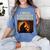 Bigfoot Saturday Morning Nostalgia Women's Comfort Colors T-Shirt Chalky Mint