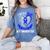 Blue In Memory Of Daughter Colon Cancer Awareness Shirts Women's Comfort Colors T-Shirt Chalky Mint