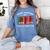Book Club Read Reading Librarian Men Women Kids Women's Comfort Colors T-Shirt Chalky Mint