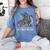 Be a Book Dragon Reading Women's Comfort Colors T-Shirt Chalky Mint