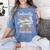 Book Lover Emotionally Attached To Fictional Characters Women's Comfort Colors T-Shirt Chalky Mint