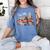 Book Lover For Women Readers Teacher Librarian Women's Comfort Colors T-Shirt Chalky Mint