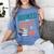 Booked And Busy Cool Coffee Reading Relaxing Books Women's Comfort Colors T-Shirt Chalky Mint
