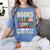 Books Are My Happy Place Women's Comfort Colors T-Shirt Chalky Mint