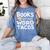 BOOKS ARE JUST WORD TACOS Women's Comfort Colors T-Shirt Chalky Mint