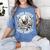 More Books Less People Introvert Skeleton Reading Women's Comfort Colors T-Shirt Chalky Mint