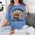 I Like Books More Than People Glasses Women's Comfort Colors T-Shirt Chalky Mint