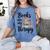 Books Are My Therapy Coffee Books Flowers Bookish Book Lover Women's Comfort Colors T-Shirt Chalky Mint
