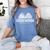 Bookworm Aunt Reading Lover Women's Comfort Colors T-Shirt Chalky Mint