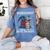 Bookworm Please I'm A Book Dragon Blue Dragon Women's Comfort Colors T-Shirt Chalky Mint