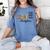 Bookworm Woman Reading Fiction Novels Library Book Store Women's Comfort Colors T-Shirt Chalky Mint