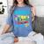 Born In The 80's But 90's Made Me Nostalgia Cassette Tape Women's Comfort Colors T-Shirt Chalky Mint