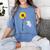 Caring Memory Elephant Sunflower Alzheimer Women's Comfort Colors T-Shirt Chalky Mint