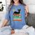 Cat And Books Retro Midcentury Mid Century Aesthetic Women's Comfort Colors T-Shirt Chalky Mint Cat And Books Retro Midcentury Mid Century Aesthetic Women's Comfort Colors T-Shirt Chalky Mint