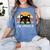 Cat Eww People Introvert Meme Women Men Kids Women's Comfort Colors T-Shirt Chalky Mint