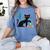 Cat Midcentury With Book And Coffee Atomic Age Mid Century Women's Comfort Colors T-Shirt Chalky Mint Cat Midcentury With Book And Coffee Atomic Age Mid Century Women's Comfort Colors T-Shirt Chalky Mint