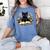 Cat Shirts For Women Book Lover Shirt Cute Cat And Book Premium Tri-Blend Women's Comfort Colors T-Shirt Chalky Mint