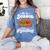Christmas Book Lover Gingerbread Library Reading Bookaholic Women's Comfort Colors T-Shirt Chalky Mint