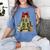 Christmas Book Tree Coquette Bow Xmas Reading Librarian Girl Women's Comfort Colors T-Shirt Chalky Mint Christmas Book Tree Coquette Bow Xmas Reading Librarian Girl Women's Comfort Colors T-Shirt Chalky Mint