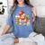 Christmas Gingerbread Man Reading Book Snowflake Teacher Women's Comfort Colors T-Shirt Chalky Mint Christmas Gingerbread Man Reading Book Snowflake Teacher Women's Comfort Colors T-Shirt Chalky Mint